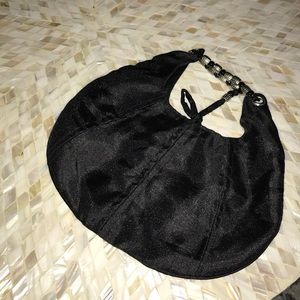 Black clutch purse